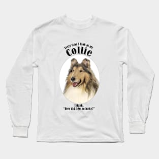 Lucky Collie Long Sleeve T-Shirt